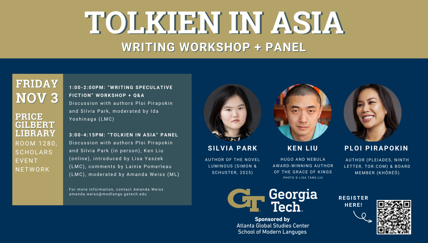 "Tolkien in Asia" + Panel Campus Calendar